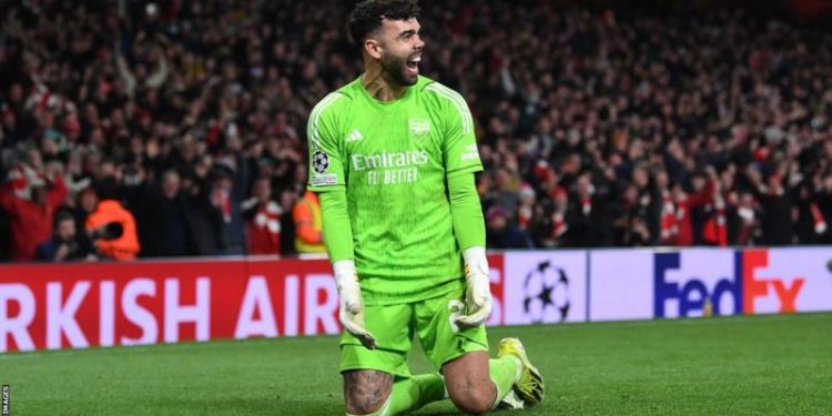 UCL: Arsenal beat Porto to make it to last 8 for the first time in 14 years