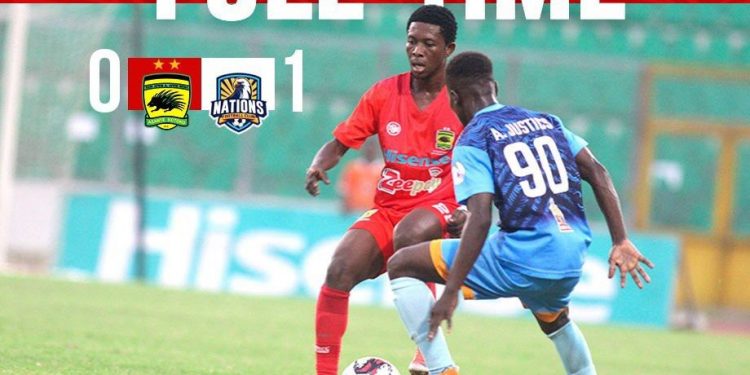 GPL: Kotoko lost 4th consecutive match after 1-0 loss to Nations FC