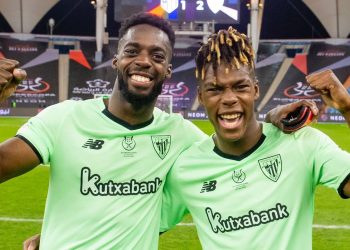 Video: Inaki and Nico Williams build school at Pokuase