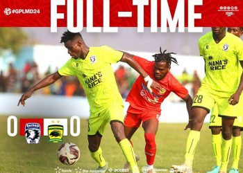 GPL: Asante Kotoko share spoils with Bechem United