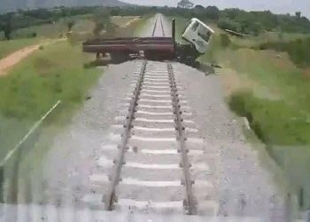 Police arrest truck driver alleged to have caused train crash