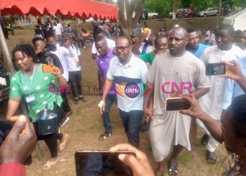 Former GFA President Kwesi Nyantakyi discharged from hospital, returns to election grounds