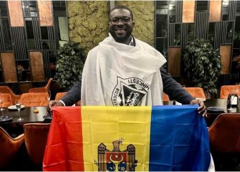 Nana Yaw Amponsah wins Petrocub FC first Moldovan League title