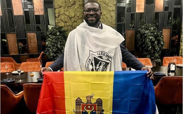 Nana Yaw Amponsah wins Petrocub FC first Moldovan League title