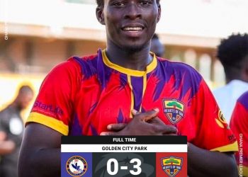 Hearts of Oak beat Berekum Chelsea 3-0