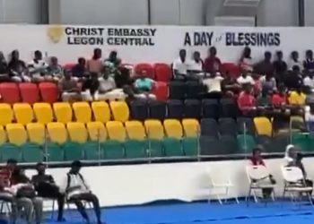 Borteyman Sports Complex turned into a church venue