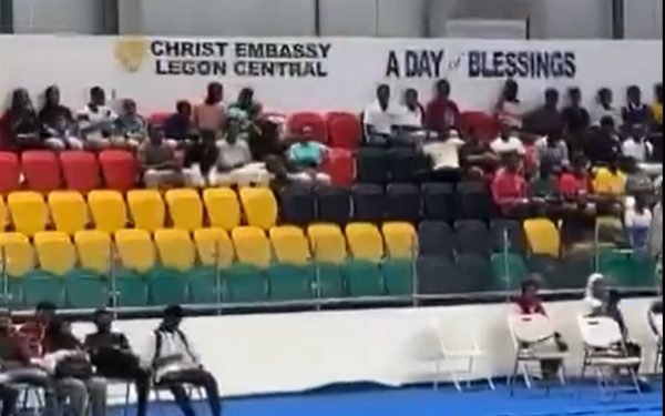 Borteyman Sports Complex turned into a church venue