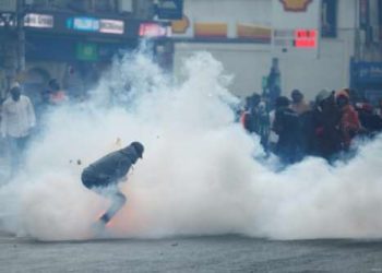 Kenya police use tear gas, water cannon as hundreds protest over tax hikes