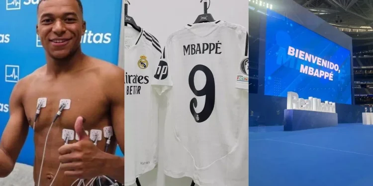 Live Streamed: Mbappe’s unveiling as a Madrid player