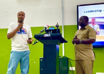 Andre Ayew lectures UG psychology department students, gets honoured for mental toughness