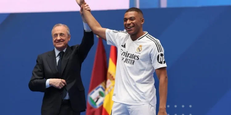 Real Madrid unveil Kylian Mbappe