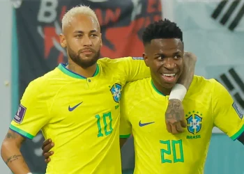 Neymar names Vinicius Junior as the ugliest footballer he played with