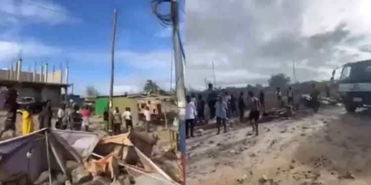 3 dead after rock blasting at highway construction near Buduburam