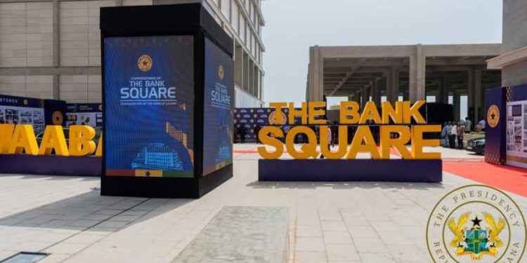 ‘The Bank Square’: Akufo-Addo commissions Ghana’s tallest building