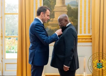 France confers on President Akufo-Addo highest state honour for advancing diplomacy