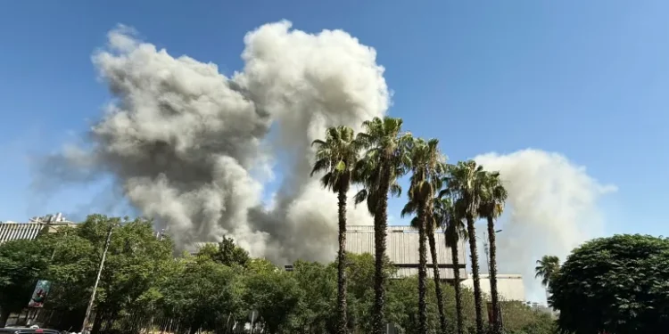 Israel bombs Syria’s Ministry of Defence