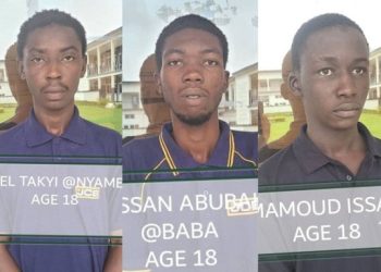 Three teenagers jailed 10 years each for armed robbery in Buobai
