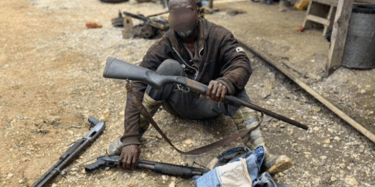 7 illegal miners arrested at Abora