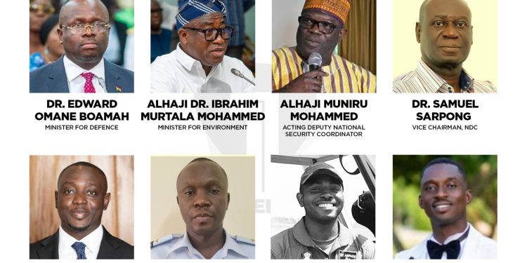 Akufo-Addo, Bawumia mourn Omane Boamah, other victims of helicopter crash