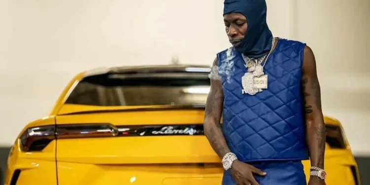Shatta Wale’s Lamborghini seized by EOCO in joint FBI operation