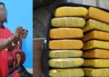 Man arrested with 66 parcels of suspected Indian hemp in tricycle at Samreboi