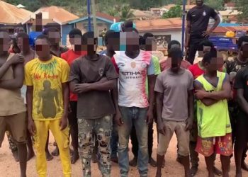 21 Burkinabes arrested for involvement in galamsey on river bodies in Amansie West District