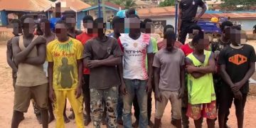 21 Burkinabes arrested for involvement in galamsey on river bodies in Amansie West District